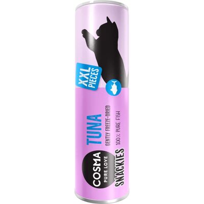 Cosma Snackies XXL - Natural, Grain-Free Cat Snacks - Tuna, Chicken, Salmon, White Fish - Large Pack Cosma Snackies XXL - Natural, Grain-Free Cat Snacks - Tuna, Chicken, Salmon, White Fish - Large Pack