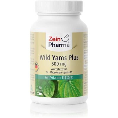 Zein Pharma Wild Yams Plus 500mg - Natürliche Unterstützung für Frauen Zein Pharma Wild Yams Plus 500mg - Natürliche Unterstützung für Frauen