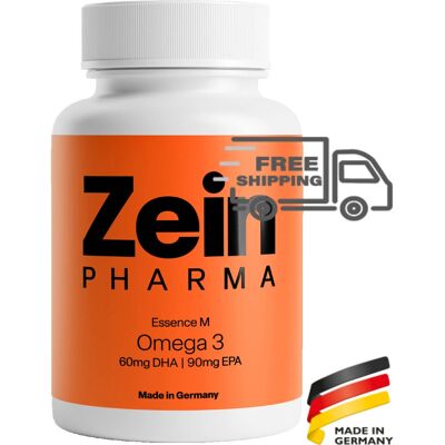 ZeinPharma Omega-3 500 mg Kapseln - Herz, Gehirn, Sehkraft ZeinPharma Omega-3 500 mg Kapseln - Herz, Gehirn, Sehkraft