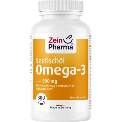 ZeinPharma Omega-3 500 mg Cápsulas - Corazón, Cerebro, Visión ZeinPharma Omega-3 500 mg Cápsulas - Corazón, Cerebro, Visión