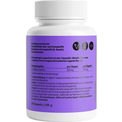 ZeinPharma L-Glutathion 250 mg Kapseln - Nahrungsergänzungsmittel ZeinPharma L-Glutathion 250 mg Kapseln - Nahrungsergänzungsmittel