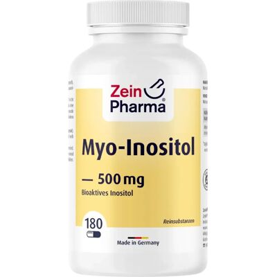 ZeinPharma Myo-Inositol 500 mg Veganes Nahrungsergänzungsmittel ZeinPharma Myo-Inositol 500 mg Veganes Nahrungsergänzungsmittel
