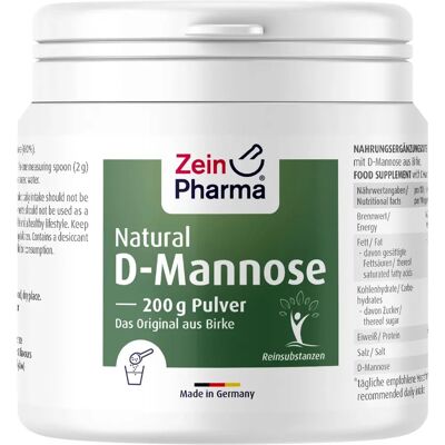 ZeinPharma Natürliches D-Mannose Pulver - Unterstützt Harnwegsgesundheit ZeinPharma Natürliches D-Mannose Pulver - Unterstützt Harnwegsgesundheit