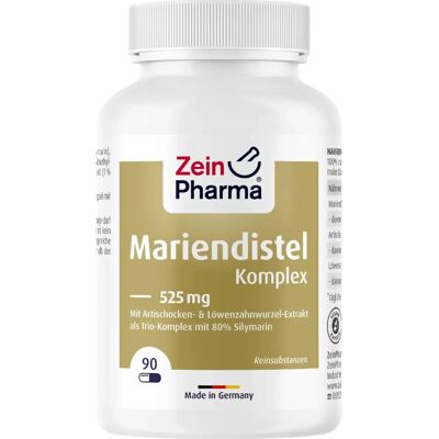 ZeinPharma Mariendistel Komplex 525mg - Leberunterstützung ZeinPharma Mariendistel Komplex 525mg - Leberunterstützung
