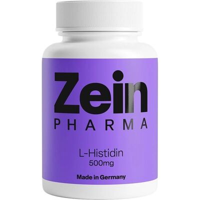 Zein Pharma L-histidin 500 mg - Nahrungsergänzungsmittel Zein Pharma L-histidin 500 mg - Nahrungsergänzungsmittel