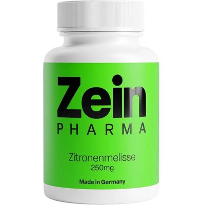 Zein Pharma Melissenextrakt - Entspannendes Ergänzungsmittel - 250mg - 90 Veggie-Kapseln Zein Pharma Melissenextrakt - Entspannendes Ergänzungsmittel - 250mg - 90 Veggie-Kapseln