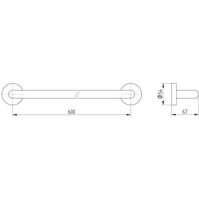 Avenarius Serie 200 Chrom Messing Badetuchhalter - Badetuchhalter Avenarius Serie 200 Chrom Messing Badetuchhalter - Badetuchhalter