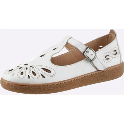 airsoft modern+ Glattleder Weiß Damen Slippers airsoft modern+ Glattleder Weiß Damen Slippers