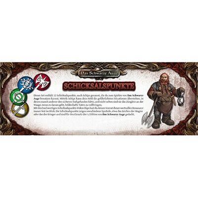 Ulisses Spiele US25422 - DSA5 Einsteigerbox - 12 Schicksalspunkte-Set (DE) - Gesellschaftsspiel Ulisses Spiele US25422 - DSA5 Einsteigerbox - 12 Schicksalspunkte-Set (DE) - Gesellschaftsspiel