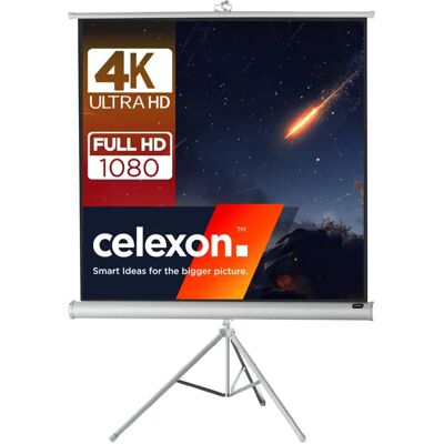 Celexon Weiße Tripod Leinwand 158x158cm - Projektionsbildschirm Celexon Weiße Tripod Leinwand 158x158cm - Projektionsbildschirm