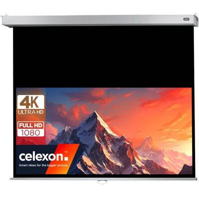 Celexon Weiße Projektionsleinwand - Professional Plus 180x112 cm Celexon Weiße Projektionsleinwand - Professional Plus 180x112 cm