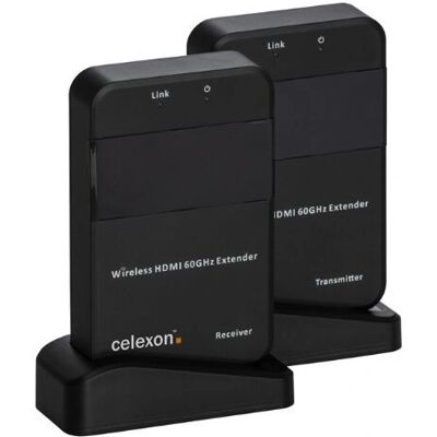 Celexon Extenseur AV Sans Fil - Noir - Extenseur AV - Publicité Celexon Extenseur AV Sans Fil - Noir - Extenseur AV - Publicité