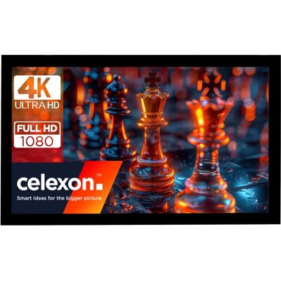 Écran de Projection Celexon Basic Ivolum 108" 240x135cm - Écran de cadre - Publicité Écran de Projection Celexon Basic Ivolum 108" 240x135cm - Écran de cadre - Publicité