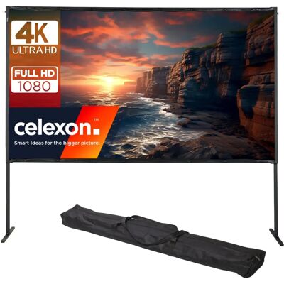 Écran de Projection Ligne de Base Celexon - 99" Noir Écran de Projection Ligne de Base Celexon - 99" Noir