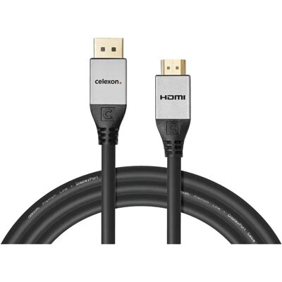 Celexon Modèle 1000015549 Adaptateur câble vidéo - DisplayPort HDMI 4K - Publicité Celexon Modèle 1000015549 Adaptateur câble vidéo - DisplayPort HDMI 4K - Publicité