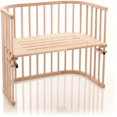 babybay Maxi Naturlig Barnsäng i Bokträ med Justerbar Höjd - Barnsäng babybay Maxi Naturlig Barnsäng i Bokträ med Justerbar Höjd - Barnsäng