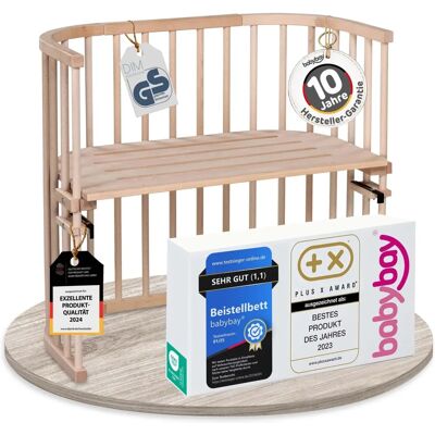babybay Original Babybed - Natuurlijk, Verstelbaar, Veelzijdig babybay Original Babybed - Natuurlijk, Verstelbaar, Veelzijdig