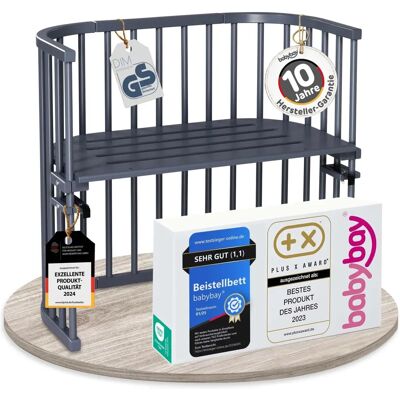 Berço de apoio Babybay Original - Cinza Berço de apoio Babybay Original - Cinza