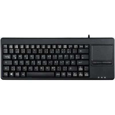 Aixcase Tastatur und Touchpad - Rack-Modul - Schwarz Aixcase Tastatur und Touchpad - Rack-Modul - Schwarz