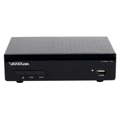 Vantage - R8192 - Schwarz - Full HD - DVB-T/T2 Empfänger Vantage - R8192 - Schwarz - Full HD - DVB-T/T2 Empfänger