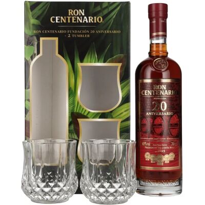 Ron Centenario FUNDACIÓN 20 Sistema Solera Rum - Premium Bernstein 40% Vol. 0,7l Ron Centenario FUNDACIÓN 20 Sistema Solera Rum - Premium Bernstein 40% Vol. 0,7l