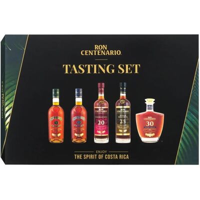 Ron Centenario Probier-Set mit 5 Flaschen - Costa Rican Spirituosen Ron Centenario Probier-Set mit 5 Flaschen - Costa Rican Spirituosen