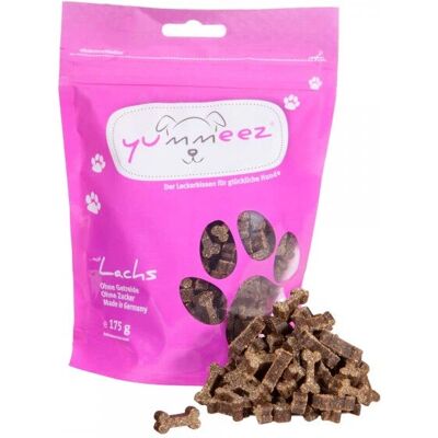 Yummeez Graanvrije hondenkoekjes met zalm - Snacks Yummeez Graanvrije hondenkoekjes met zalm - Snacks