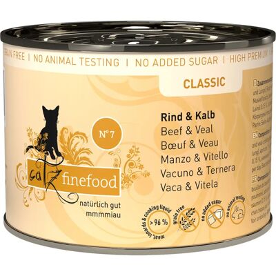 Catz finefood 008951 200 g - Comida para gatos Catz finefood 008951 200 g - Comida para gatos