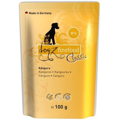 Dogz finefood Kangourou Adulte 100 g - Nourriture pour chiens Dogz finefood Kangourou Adulte 100 g - Nourriture pour chiens