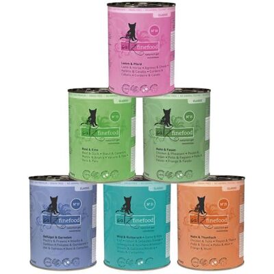 Catz Finefood Mieszany Zestaw II Nr.15-25 - Karma dla kotów Catz Finefood Mieszany Zestaw II Nr.15-25 - Karma dla kotów