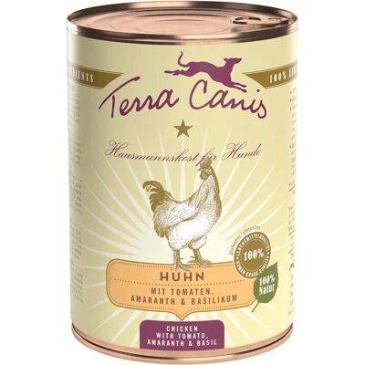 Karma dla psów Terra Canis Kurczak Amarant Bazylia - Karma dla psów Karma dla psów Terra Canis Kurczak Amarant Bazylia - Karma dla psów