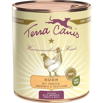 Comida húmeda para perros Terra Canis - Adulto, 800g, Pollo, Tomate, Natural Comida húmeda para perros Terra Canis - Adulto, 800g, Pollo, Tomate, Natural