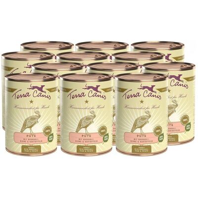 Terra Canis T140012 Brokuły, Gruszka, Ziemniak, Indyk Dla dorosłych 400 g - Karma dla psa Terra Canis T140012 Brokuły, Gruszka, Ziemniak, Indyk Dla dorosłych 400 g - Karma dla psa