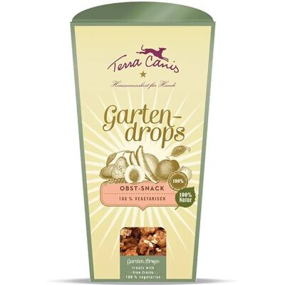Collations Végétariennes pour Chiens Terra Canis - Garden Drops - 250g - Publicité Collations Végétariennes pour Chiens Terra Canis - Garden Drops - 250g - Publicité