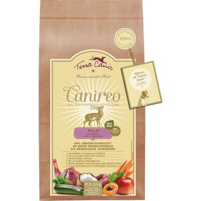 Terra Canis Canireo Wild Hundetrockenfutter - Getreidefrei 2,5kg Terra Canis Canireo Wild Hundetrockenfutter - Getreidefrei 2,5kg