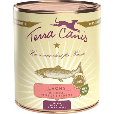 Comida para perros Terra Canis - Modelo 180301 con Salmón, Durazno & Hierbas - 800g Comida para perros Terra Canis - Modelo 180301 con Salmón, Durazno & Hierbas - 800g