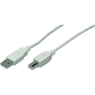 Kabel USB 2.0 LogiLink 3m Szary Kabel USB 2.0 LogiLink 3m Szary
