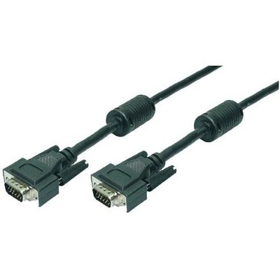LogiLink 20m VGA Kabel - Doppelschirm, Ferritkern LogiLink 20m VGA Kabel - Doppelschirm, Ferritkern