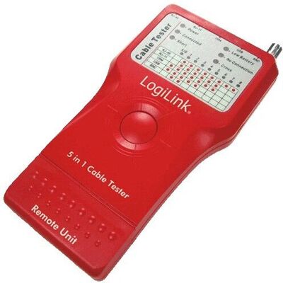 LogiLink WZ0014 5-in-1 Netzwerkkabel Tester LogiLink WZ0014 5-in-1 Netzwerkkabel Tester