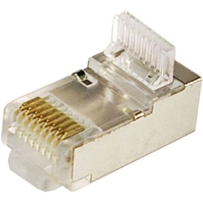 LogiLink Conector modular blindado CAT 5E - Ethernet LogiLink Conector modular blindado CAT 5E - Ethernet