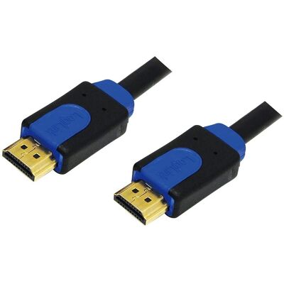 LogiLink CHB1102 - HDMI Hochgeschwindigkeitskabel 2m - Schwarz LogiLink CHB1102 - HDMI Hochgeschwindigkeitskabel 2m - Schwarz