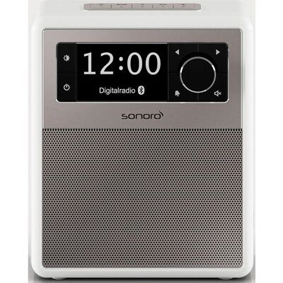 Sonoro EASY V2 Tragbare DAB+ Radio + Bluetooth - Weiß Sonoro EASY V2 Tragbare DAB+ Radio + Bluetooth - Weiß