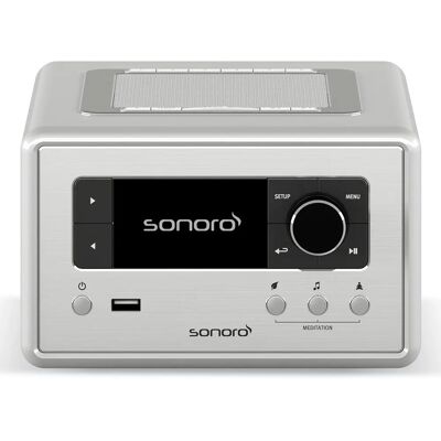 Sonoro Relax Silber Tragbares Digitalradio Sonoro Relax Silber Tragbares Digitalradio