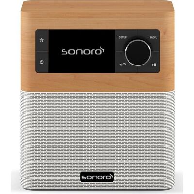Sonoro SonoroSTREAM Weiß - Musiksystem mit DAB+ Radio Sonoro SonoroSTREAM Weiß - Musiksystem mit DAB+ Radio