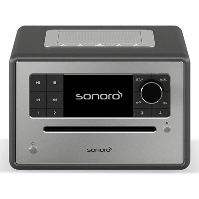Sonoro Elite Noyer - Argent - Micro-Chaîne - Cobra.fr - Cobra.fr Gris Mat - Argent Sonoro Elite Noyer - Argent - Micro-Chaîne - Cobra.fr - Cobra.fr Gris Mat - Argent