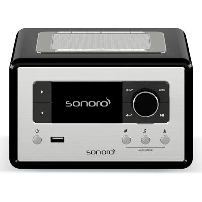 Sonoro Relax Tragbare Internetradio - Schwarz Sonoro Relax Tragbare Internetradio - Schwarz