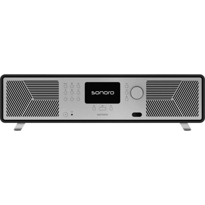 Sonoro AVATON - Alles-in-één stereo systeem - Graphiet, Zilver Sonoro AVATON - Alles-in-één stereo systeem - Graphiet, Zilver