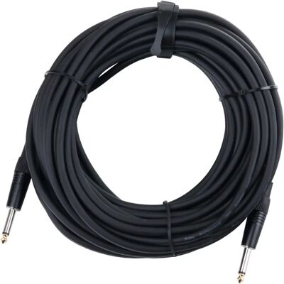 Câble DJ professionnel Pronomic BOXJ-10 - 10m, noir, 2 x 6,3 mm Câble DJ professionnel Pronomic BOXJ-10 - 10m, noir, 2 x 6,3 mm