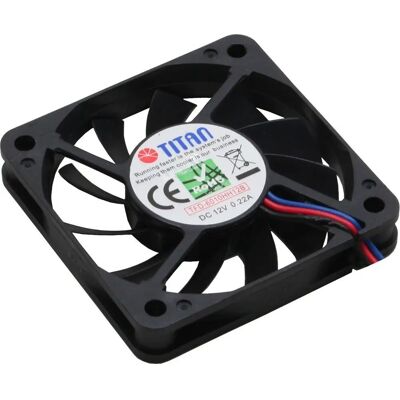 Titan TFD-6010HH12B - Ventilatore compatto 60mm - Ventola PC Titan TFD-6010HH12B - Ventilatore compatto 60mm - Ventola PC