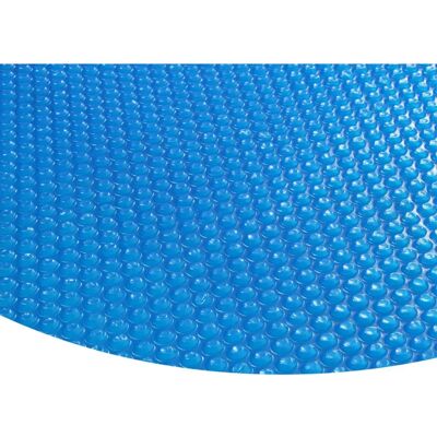 Couverture solaire Zelsius - Ø 5 m, Bleu - PE 400μ Durable - Publicité Couverture solaire Zelsius - Ø 5 m, Bleu - PE 400μ Durable - Publicité